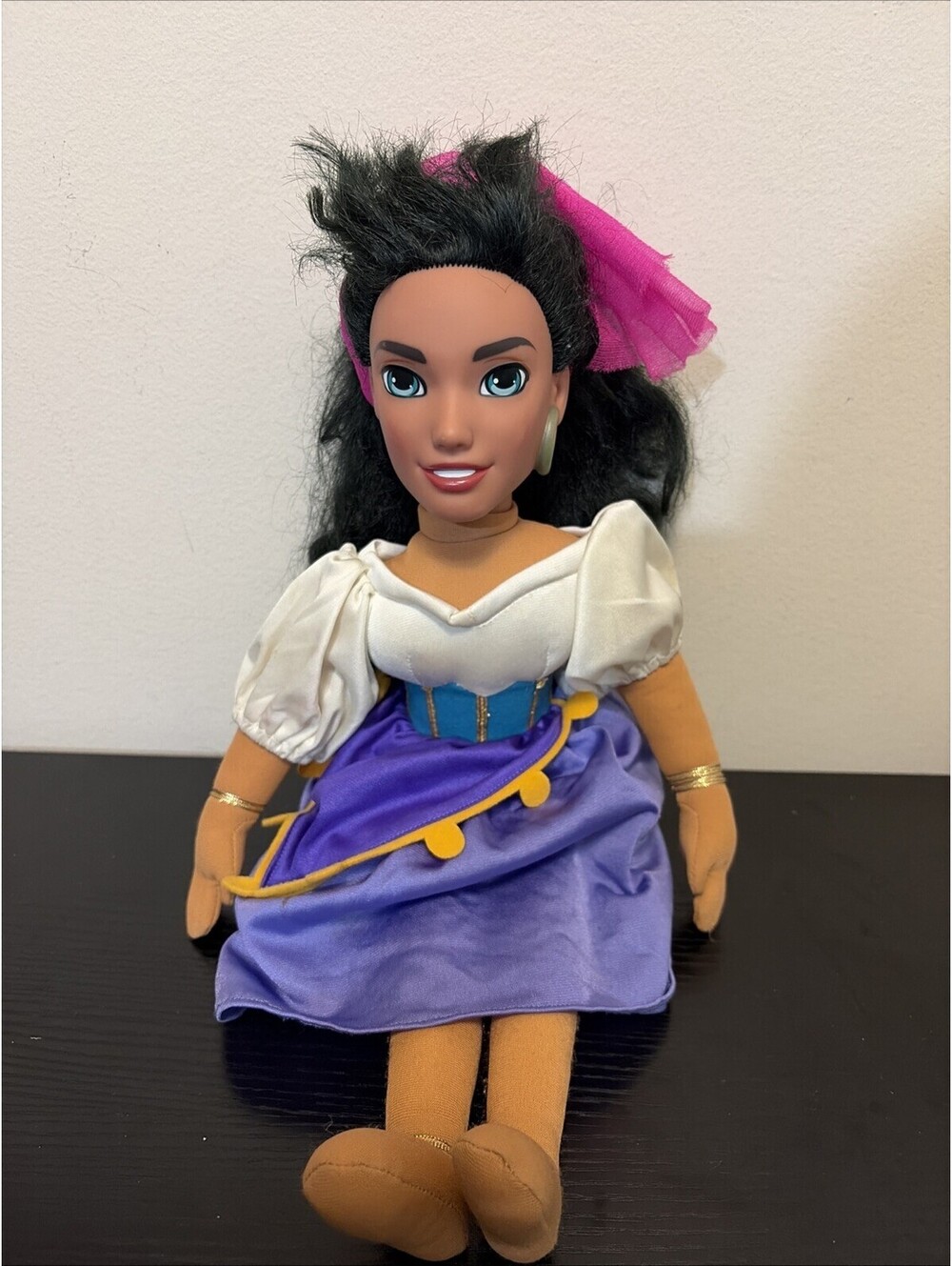 Vintage 1995 Disney's Hunchback of Notre Dame Esmeralda 16” Vintage Doll
